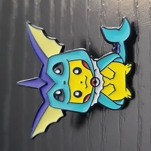 Pokemon Pikachu as Vaporeon Pin